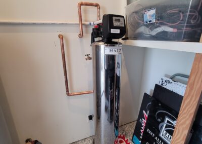 Gas unit installation