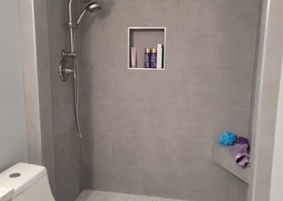 bathroom plumbing works